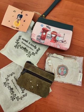 Set de 3 monederos de Sweet & Candy
