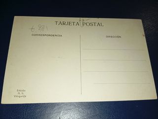 Postal Villagarcía Pontevedra Galicia