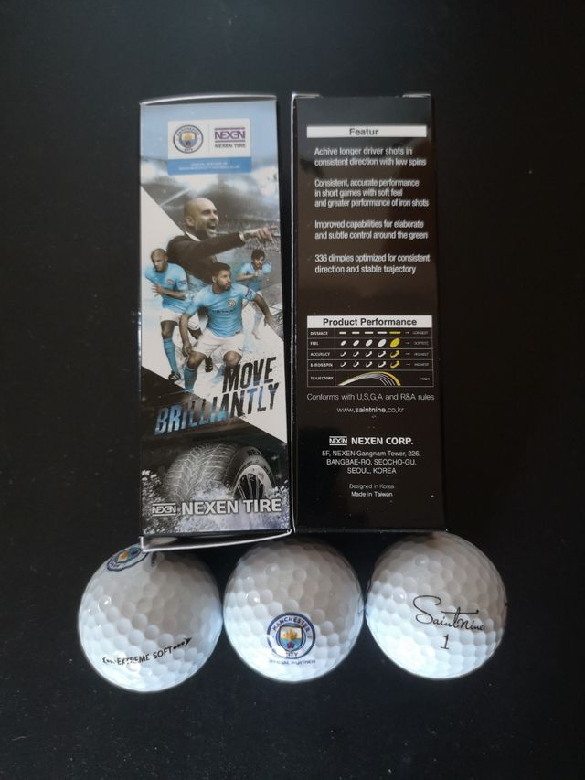 Pelotas de golf Manchester City