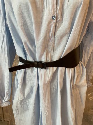Sisley Cintura donna, in pelle e elastico S