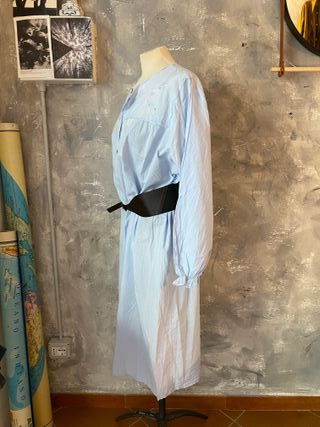 Sisley Cintura donna, in pelle e elastico S