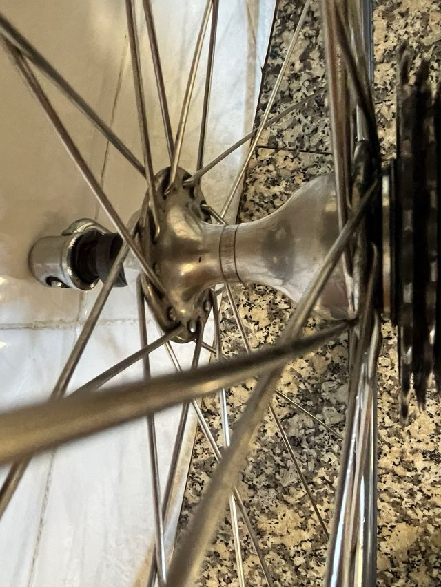 Campagnolo Record 29” buje y cassete Ruedas Mavic