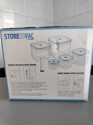 Envases conservación alimentos al vacío 