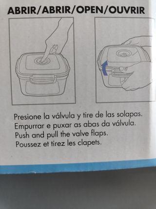Envases conservación alimentos al vacío 