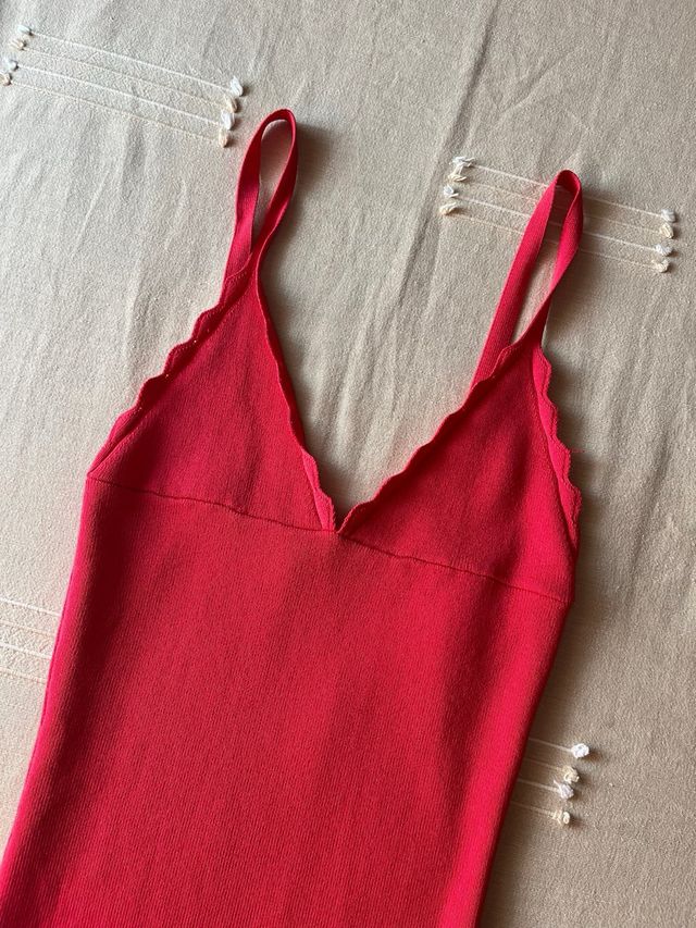 Vestido rojo verano