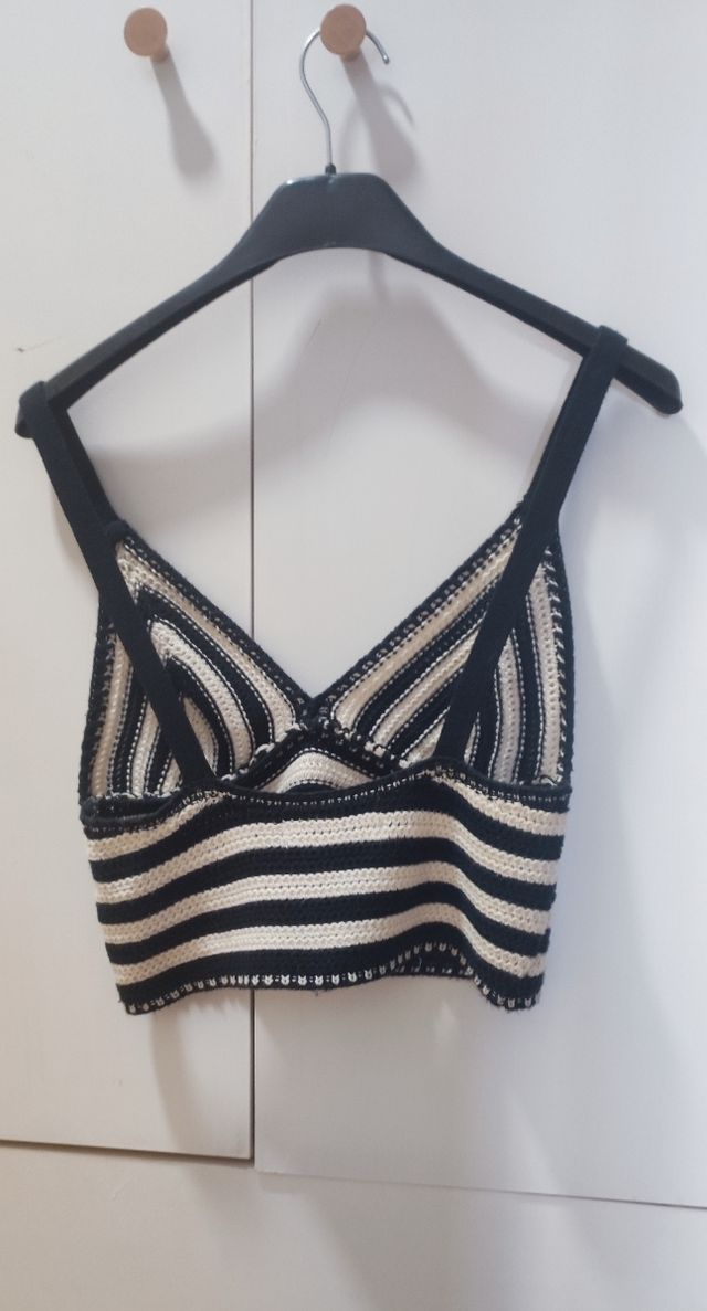 Top crochet Stradivarius