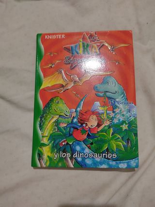 Libro Kika Superbruja y los dinosaurios