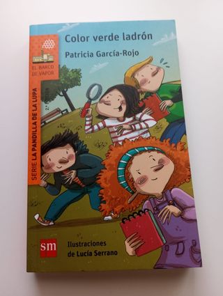 Color verde ladrón libro 