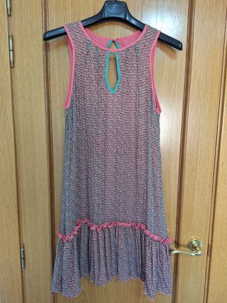 Vestido fiesta y tocado - Mujer
