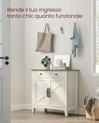 Credenza Cucina, Mobiletto con Cassetto, Mobile co