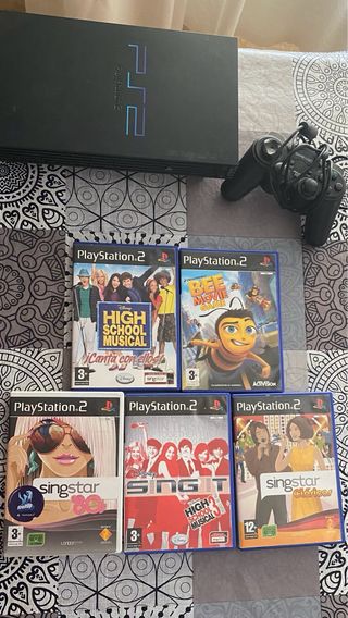 Play Station 2 + Juegos (Precio negociable )