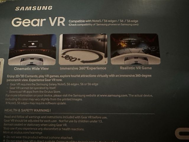 Samsung gear vr