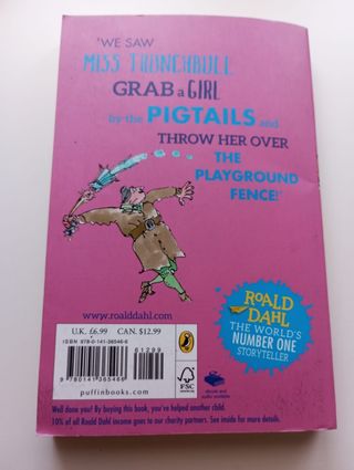 Matilda libro inglés 