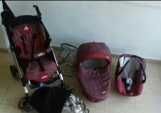 Cochecito bebé, carrito completo