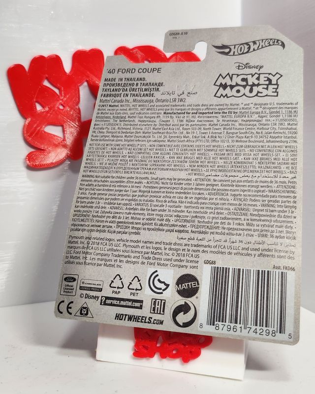 Lote Hotwheels Disney