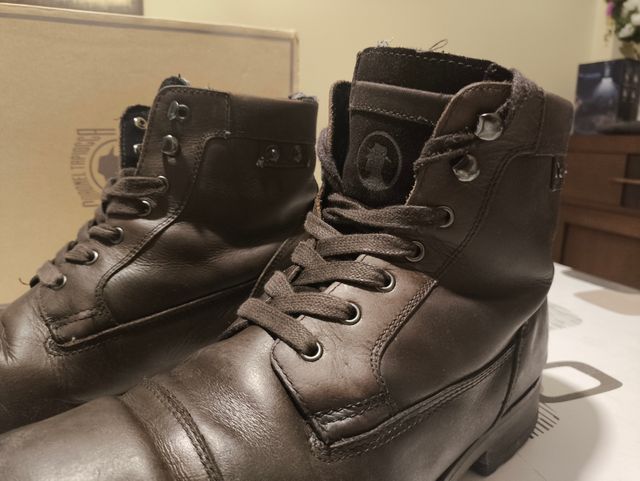 Botas de Piel Coronel Tapioca 