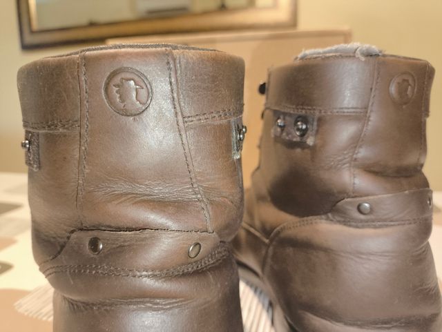 Botas de Piel Coronel Tapioca 