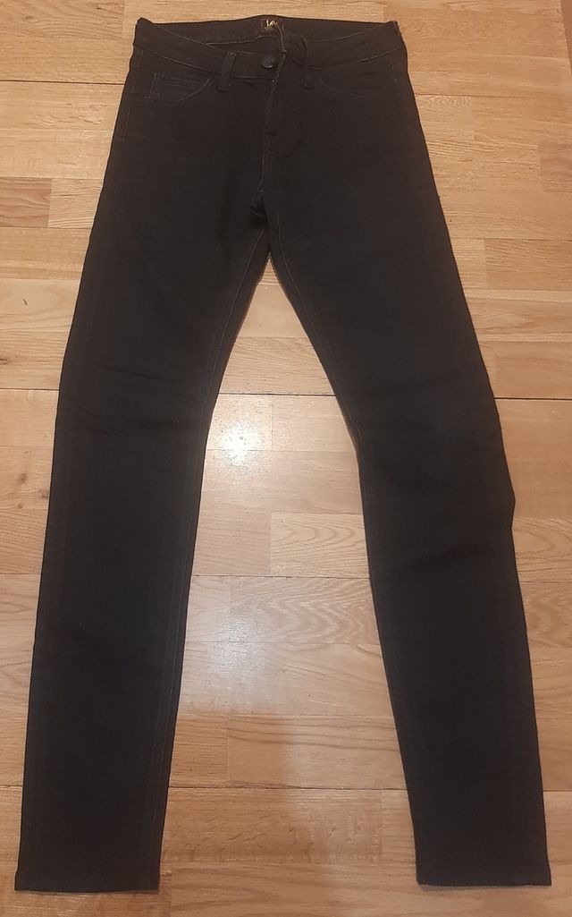 LEE Pantalon vaquero chico negro Talla 32