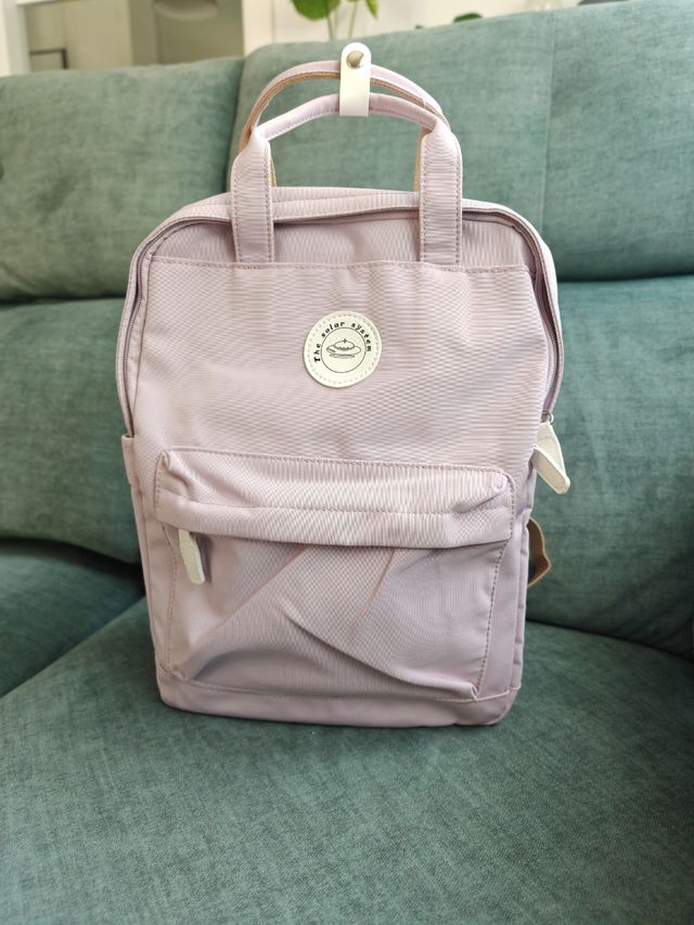 Mochila urbana malva Nueva