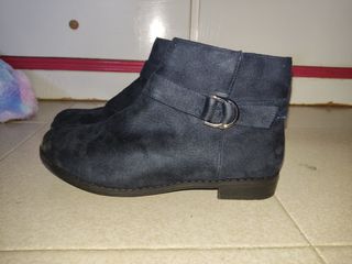 Botines azul marino