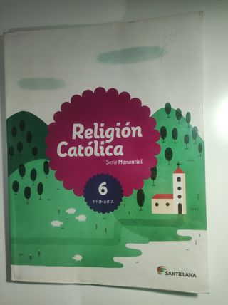 Libro religión católica 6 primaria 