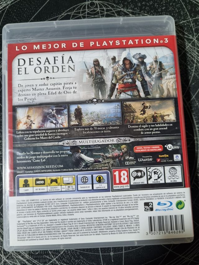 Assassins Creed IV PS3