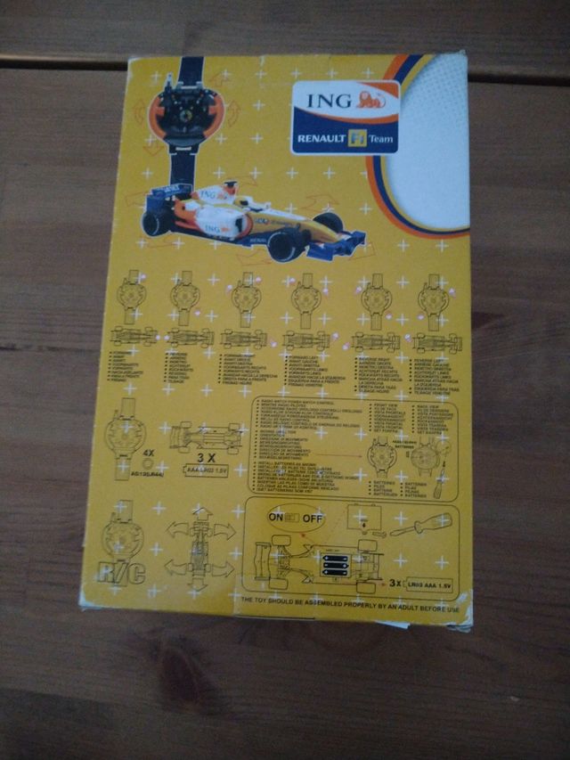 Auto telecomandata Renault f1.