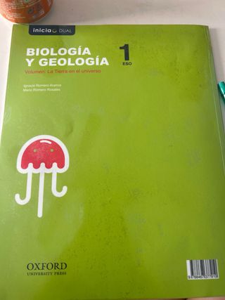Biologia y geologia 1 ESO