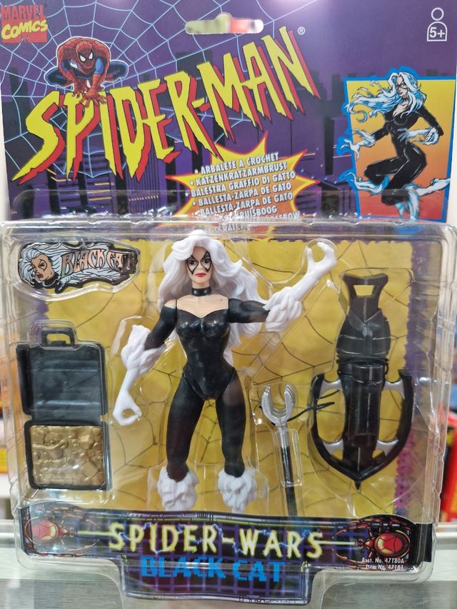 Spiderman Black Cat Toy Biz 1996
