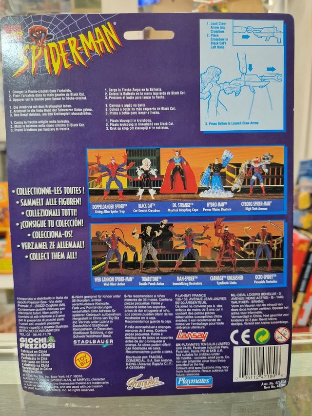 Spiderman Black Cat Toy Biz 1996