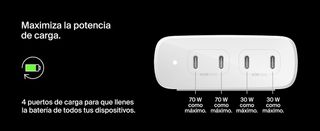 BELKIN CARGADOR 4 USB-C GAN BOOSTCHARGE PRO PD 3.1