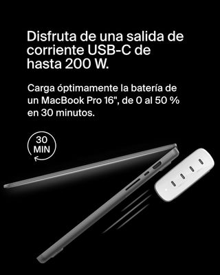 BELKIN CARGADOR 4 USB-C GAN BOOSTCHARGE PRO PD 3.1