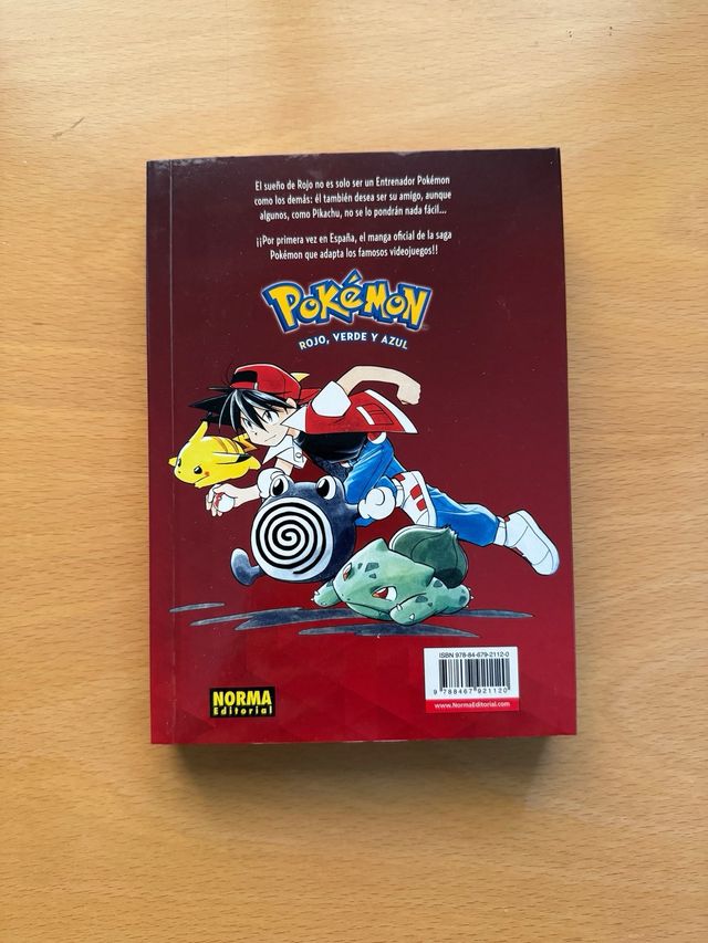 Comic Pokémon: Rojo, verde y azul vol. 1