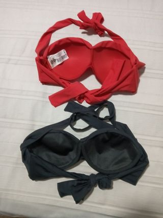 Lote,Top bikini Polinesia S