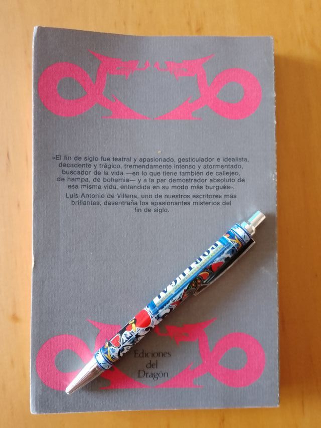 Máscaras y formas de fin de siglo, L. A. Villena