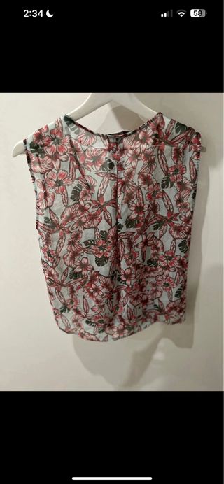 Pull&Bear Camisa sin mangas