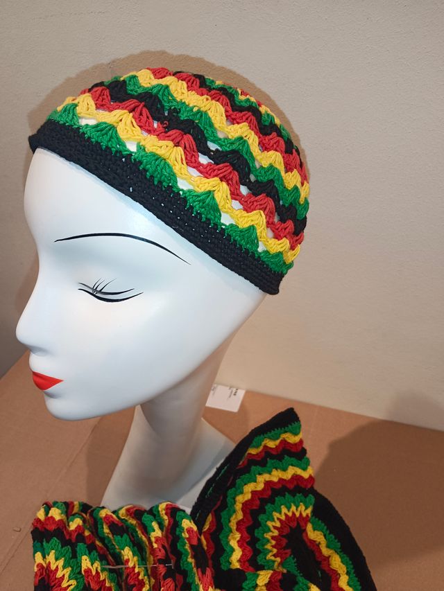 ♥️LOTE 36 SOMBRERITOS CROCHET CASQUETES COLORES