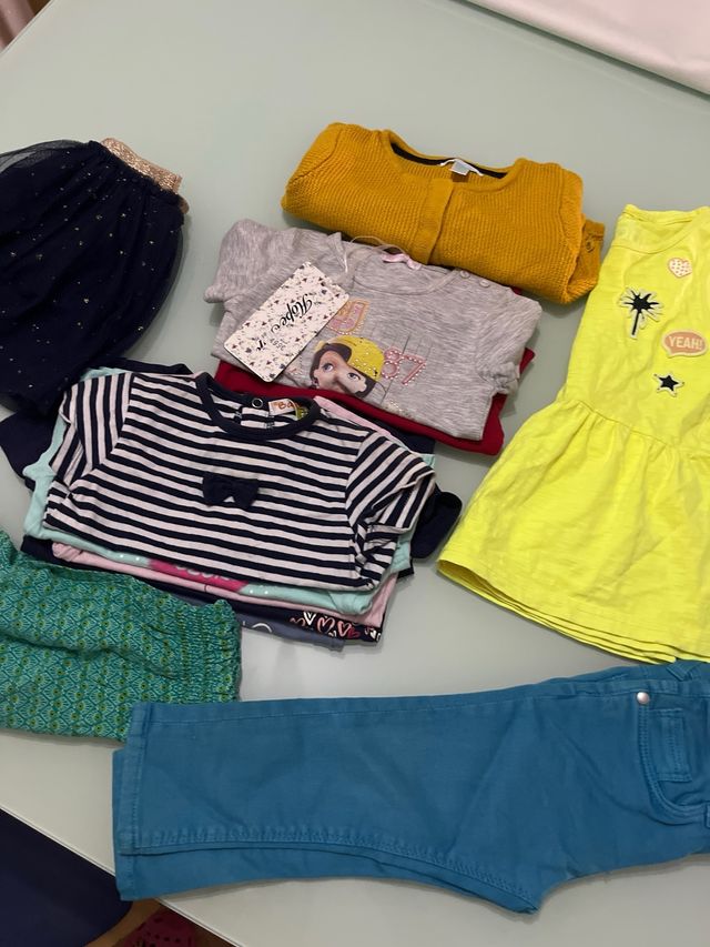 Lote ropa niña 9-12 meses