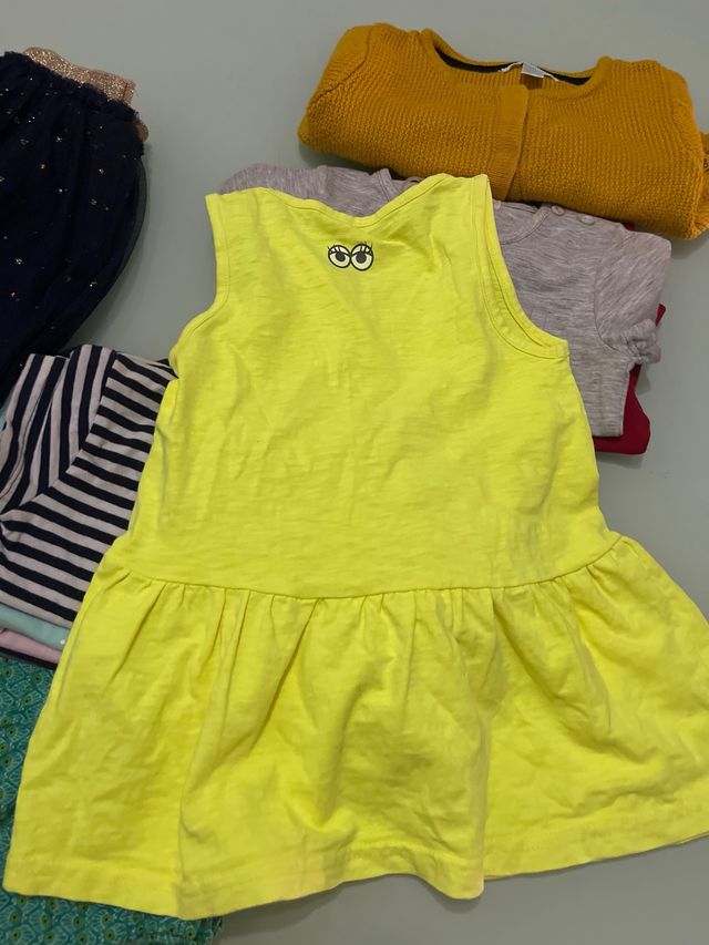 Lote ropa niña 9-12 meses