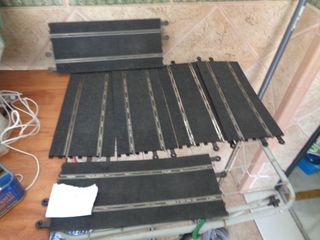 lote 52 pistas de scalextric contine 6 rectas, 7