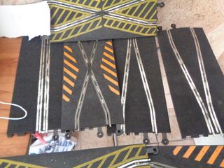 lote 52 pistas de scalextric contine 6 rectas, 7