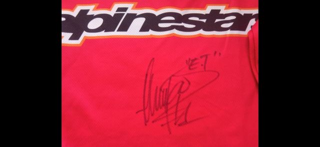 Camiseta Alpinestar autógrafo Edgar Torrontera