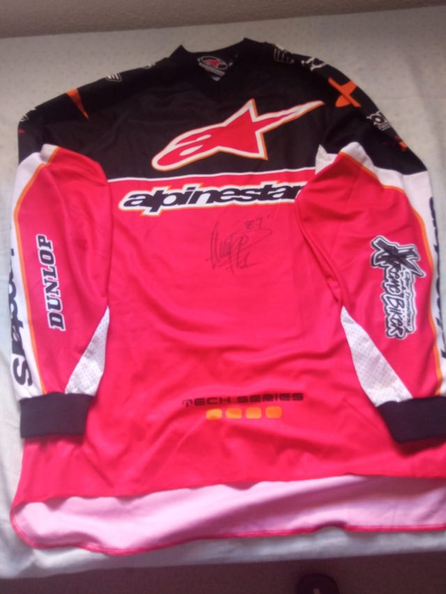 Camiseta Alpinestar autógrafo Edgar Torrontera