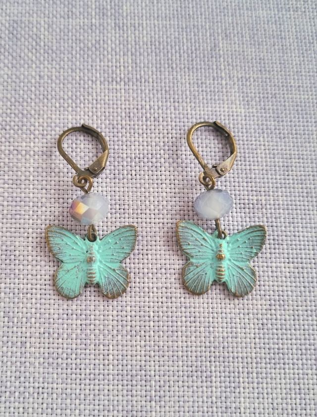 Pendientes mariposas