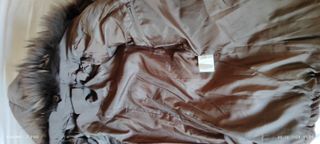 Parka mujer color marron