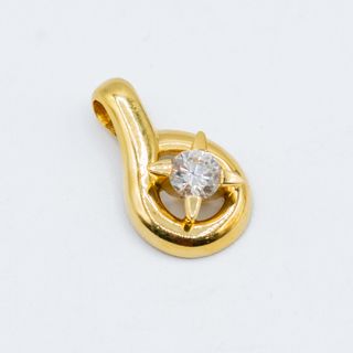 Colgante Oro Amarillo 18 KT Brillante