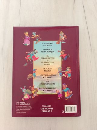 Libro de las mejores fábulas 