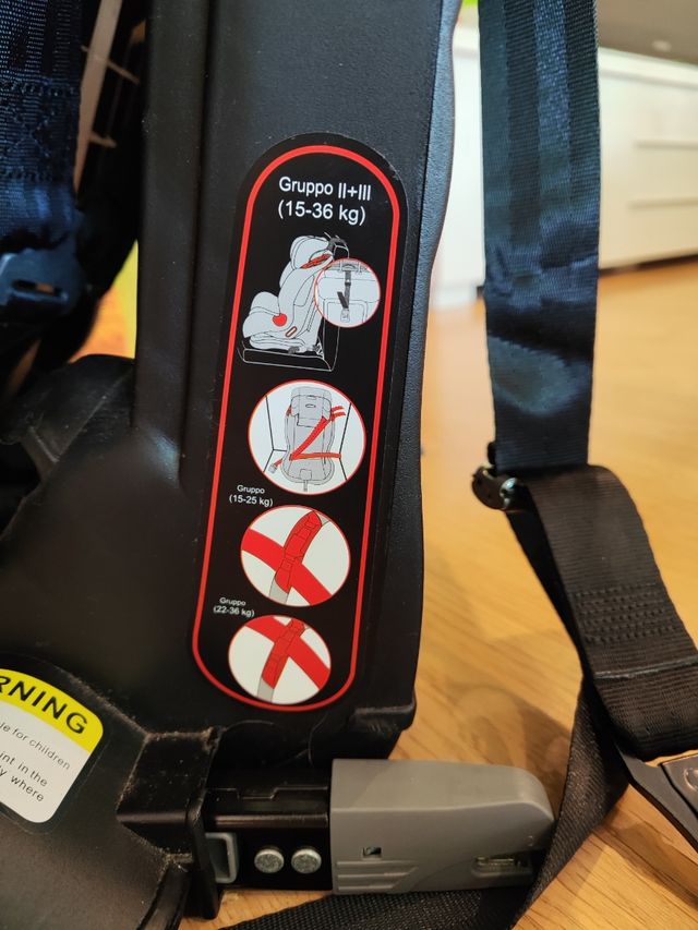 Silla coche Isofix Foppapedretti Grupo 1,2,3