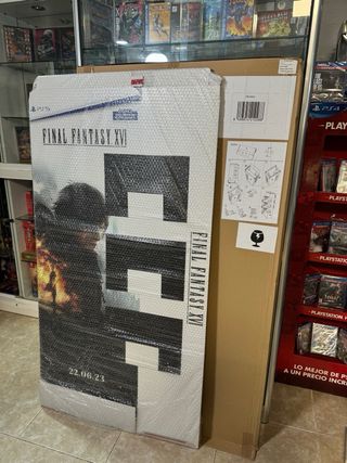 CARTEL STAND PS5 FINAL FANTASY 16 NUEVO CAJA 