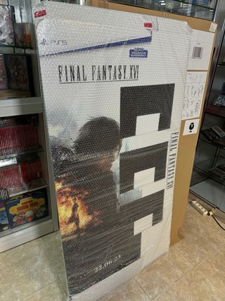 CARTEL STAND PS5 FINAL FANTASY 16 NUEVO CAJA 